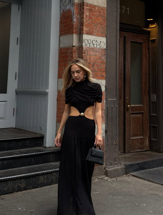 Georgina Chiffon Midi Dress