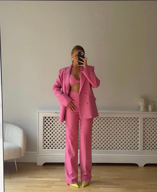 Zoe Trouser Set Pink