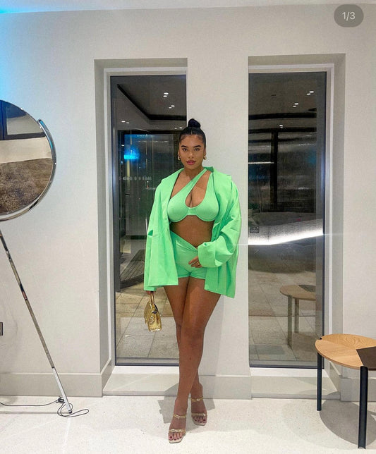 Georgia Biker Set - Green