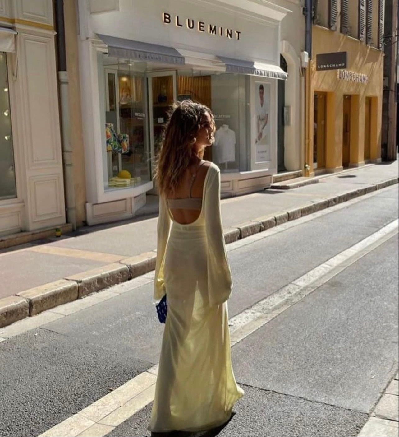 Sheer Maxi - yellow