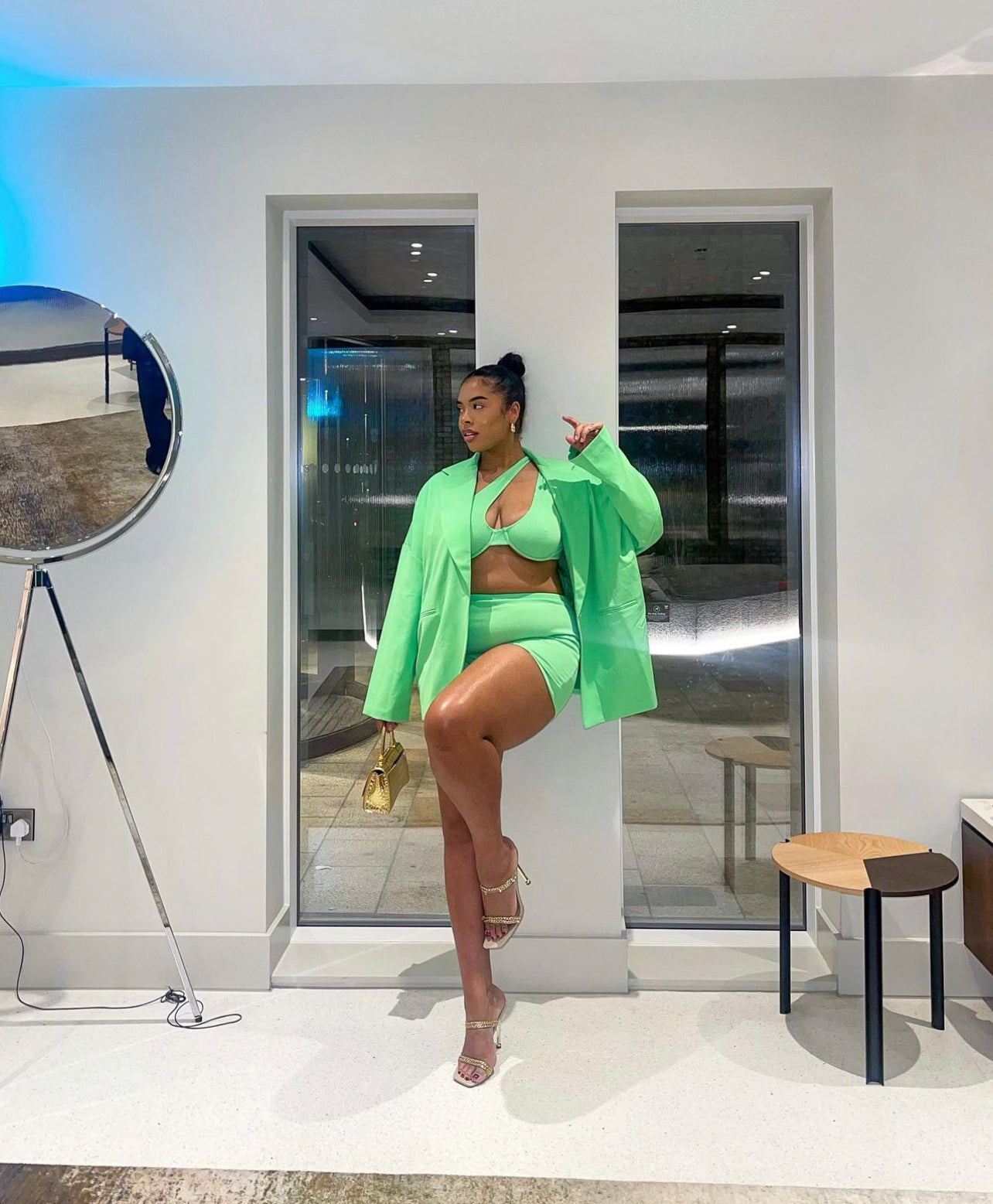 Georgia Biker Set - Green