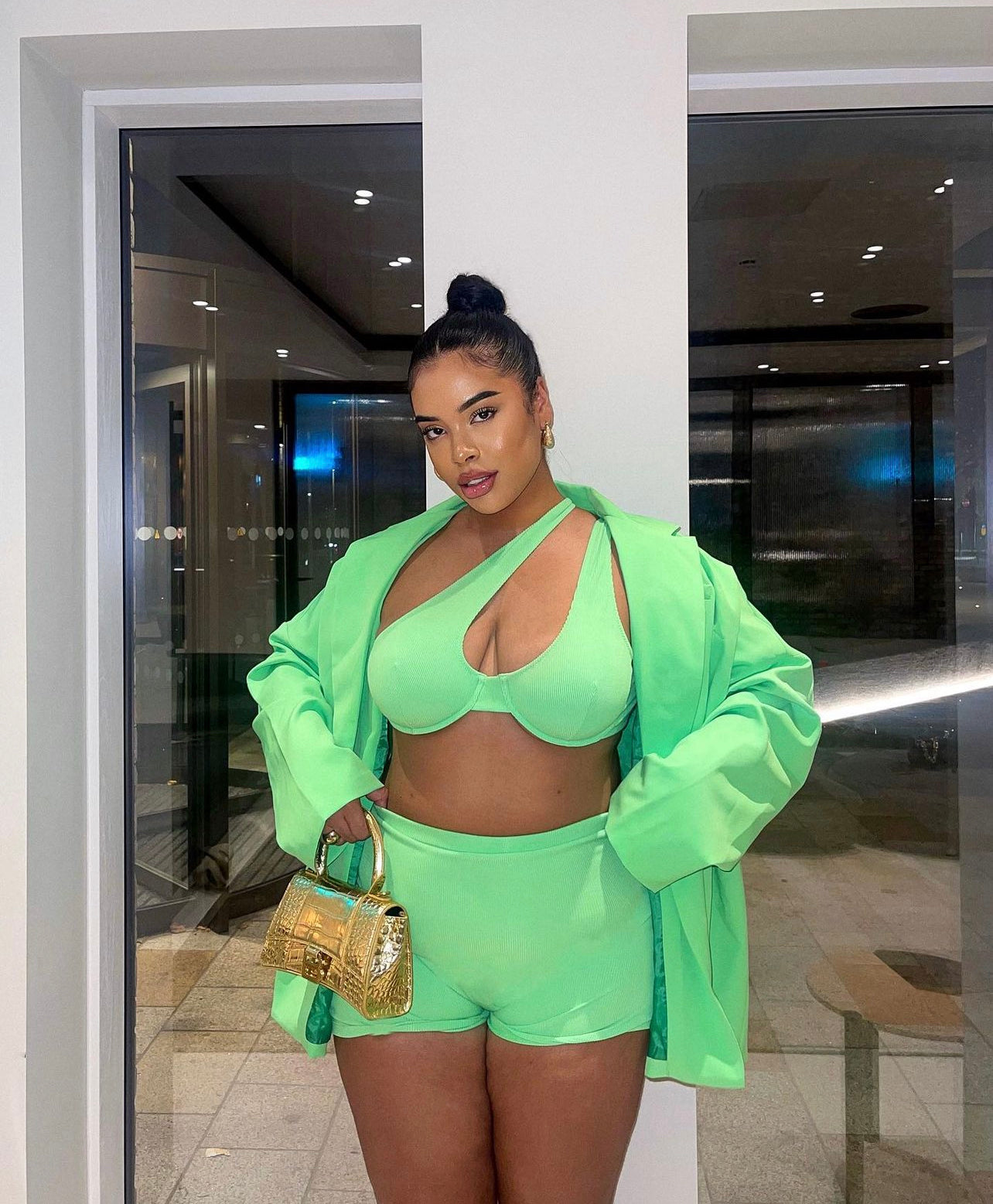 Georgia Biker Set - Green