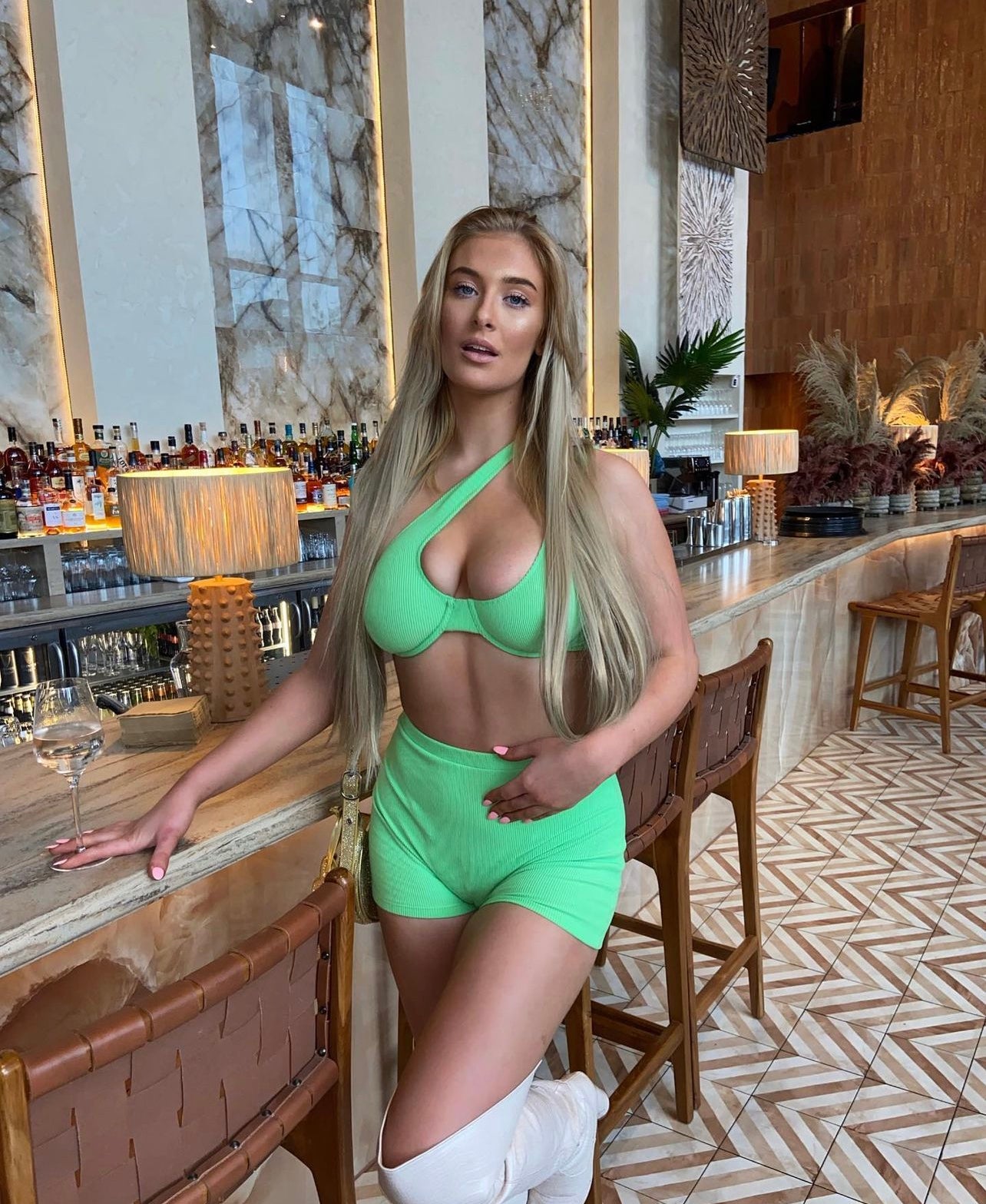 Georgia Biker Set - Green